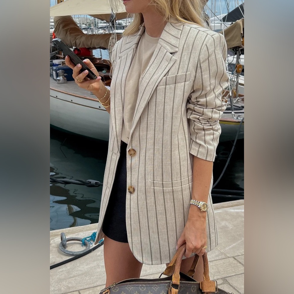 Claire Rose x NA-KD Oversized Blazer